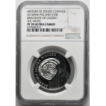 10 zlatých 2014 Brakteát Leška Bílého - NGC PF70 ULTRA CAMEO