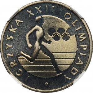 20 złotych 1980 Olimpiada Moskwa - NGC PF67 CAMEO - LUSTRZANKA