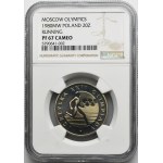 20 złotych 1980 Olimpiada Moskwa - NGC PF67 CAMEO - LUSTRZANKA