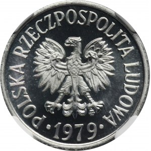 20 groszy 1979 - NGC PF68 ULTRA CAMEO - LUSTRZANKA