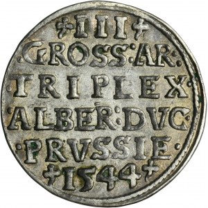 Kniežacie Prusko, Albrecht Hohenzollern, Trojka Königsberg 1544 - ROTHER