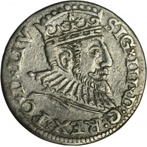 Sigismund III Vasa, 3 Groschen Riga 1593 - LIV