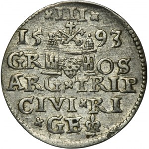 Sigismund III. Vasa, Troika Riga 1593 - LIV