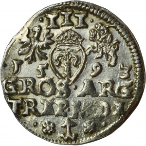 Sigismund III Vasa, 3 Groschen Vilnius 1593