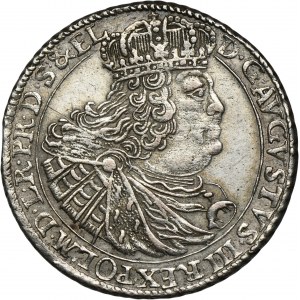 Augustus III of Poland, 18 Groschen Danzig 1760 REOE
