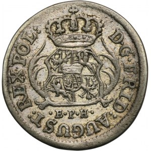 Augustus II. der Starke, 1/12 Taler (zwei Groschen) Leipzig 1712 EPH