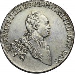 Xavier als Verwalter, Thaler Dresden 1768 EDC