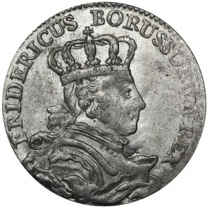 Německo, Pruské království, Fridrich II. šestý z Kleve 1757 C