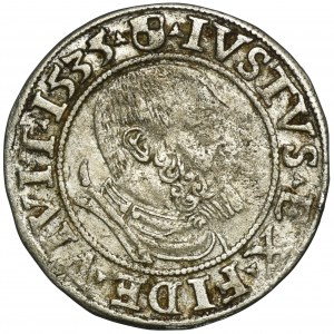 Knížecí Prusko, Albrecht Hohenzollern, Grosz Königsberg 1535 - PRVSS