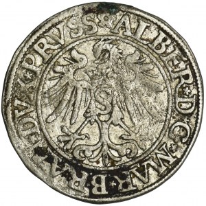 Ducal Prussia, Albrecht Hohenzollern, Groschen Königsberg 1535 - PRVSS