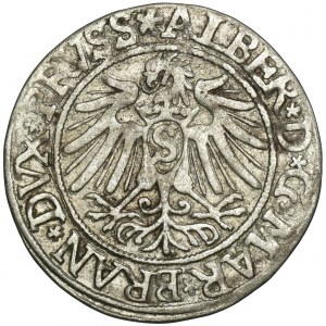 Ducal Prussia, Albrecht Hohenzollern, Groschen Königsberg 1538 - PRVSS