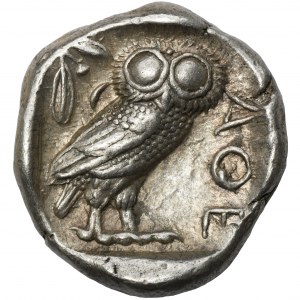 Řecko, Attika, Athény, Tetradrachma