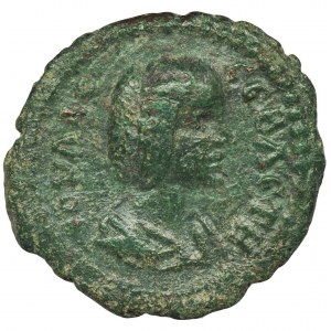Rím Provincial, Moesia Inferior, Nicopolis, Julia Domna, bronzový AE