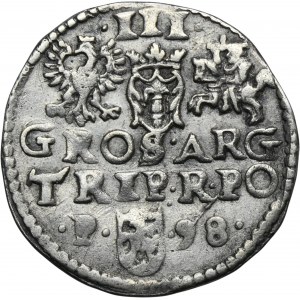 Sigismund III Vasa, 3 Groschen Posen 1598