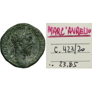 Římská říše, Marcus Aurelius, Sesterc - RARE