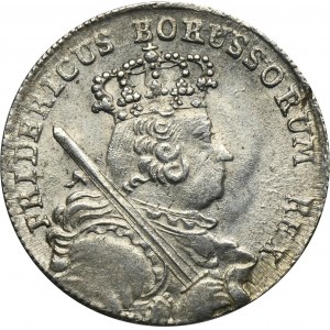 Sliezsko, pruská vláda, Fridrich II., Ort Vroclav 1755 B