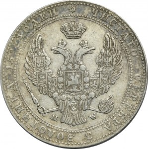 3/4 rubľa = 5 zlotých Varšava 1838 MW