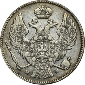 30 kopeck = 2 zloty Warsaw 1836 MW