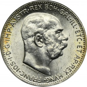 Austria, Franz Joseph I, 1 Korona Wien 1914