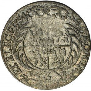 Augustus III Saský, Trója Lipsko 1754 EC - RARE