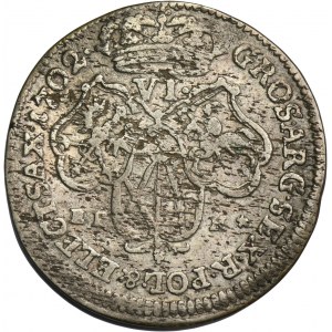 Augustus II the Strong, 6 Groschen Leipzig 1702 EPH