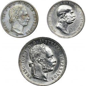 Sada, Rakúsko, František Jozef I., Florens a koruna (3 ks)