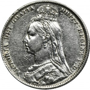 Great Britain, Victoria, 1 Shilling London 1890