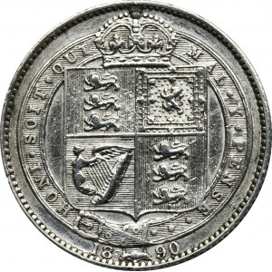 Great Britain, Victoria, 1 Shilling London 1890