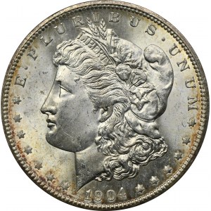 USA, 1 Dolar Nowy Orlean 1904 O - Morgan
