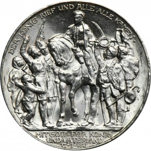 Deutschland, Königreich Preußen, Wilhelm II, 3 Mark Berlin 1913 A