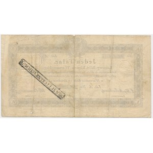1 tolar 1810 - Malachowski - s razítkem -.
