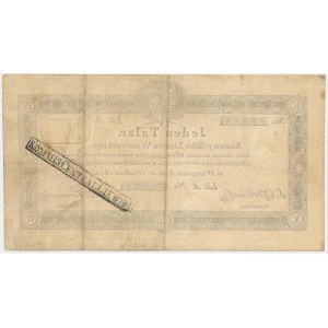 1 thaler 1810 - Ossolinsky - with stamp -.