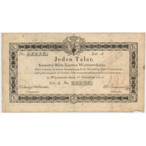 1 thaler 1810 - Sobolewski - with stamp -.