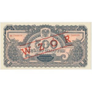 500 złotych 1944 ...owe - WZÓR KOLEKCJONERSKI - BH 780... -