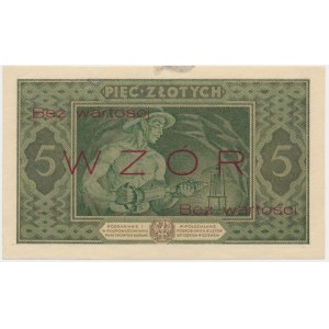 5 złotych 1926 - WZÓR - Ser.A -