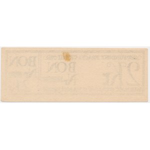 Labor and Deed Fund, 2 crowns - blank -.