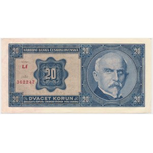 Československo, 20 korun 1926
