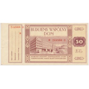 Budujeme spoločný domov - £50 - so šekovou poukážkou