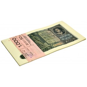 50 złotych 1941 - A - oryginalna paczka bankowa (20szt.)