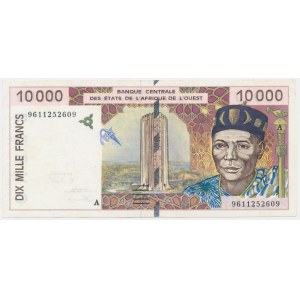 Afryka Zachodnia, 10.000 franków (1992-2001)