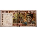 Afryka Zachodnia, 10.000 franków (1992-2001)