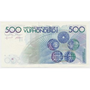 Belgium, 500 Francs (1980-1998)