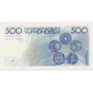 Belgicko, 500 frankov (1980-1998)