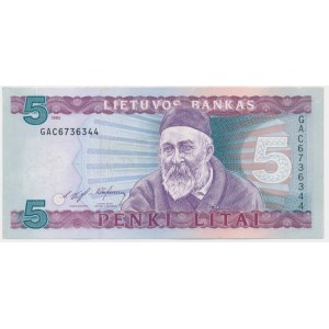 Litva, 5 litov 1993
