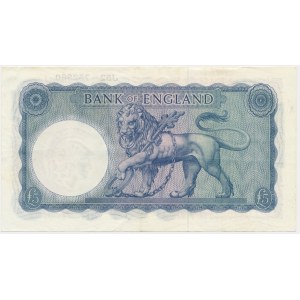 Vereinigtes Königreich, £5 (1961-1963)