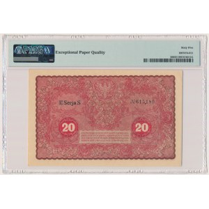 20 marks 1919 - II Series S - PMG 65 EPQ