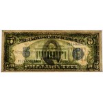 USA, Silver Certificate, 5 Dollars 1934 - Julian & Snyder -