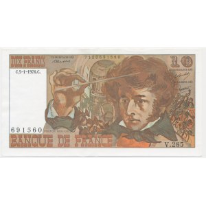 Francúzsko, 10 frankov 1976