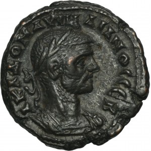 Provinčný Rím, Egypt, Alexandria, Aurelian, mince Tetradrachma