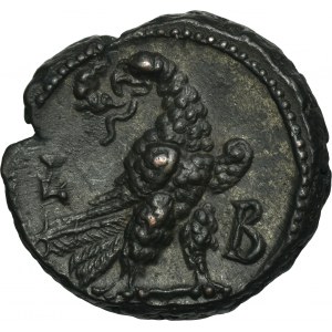 Provinční Řím, Egypt, Alexandrie, Claudius II. z Gothy, mince Tetradrachma